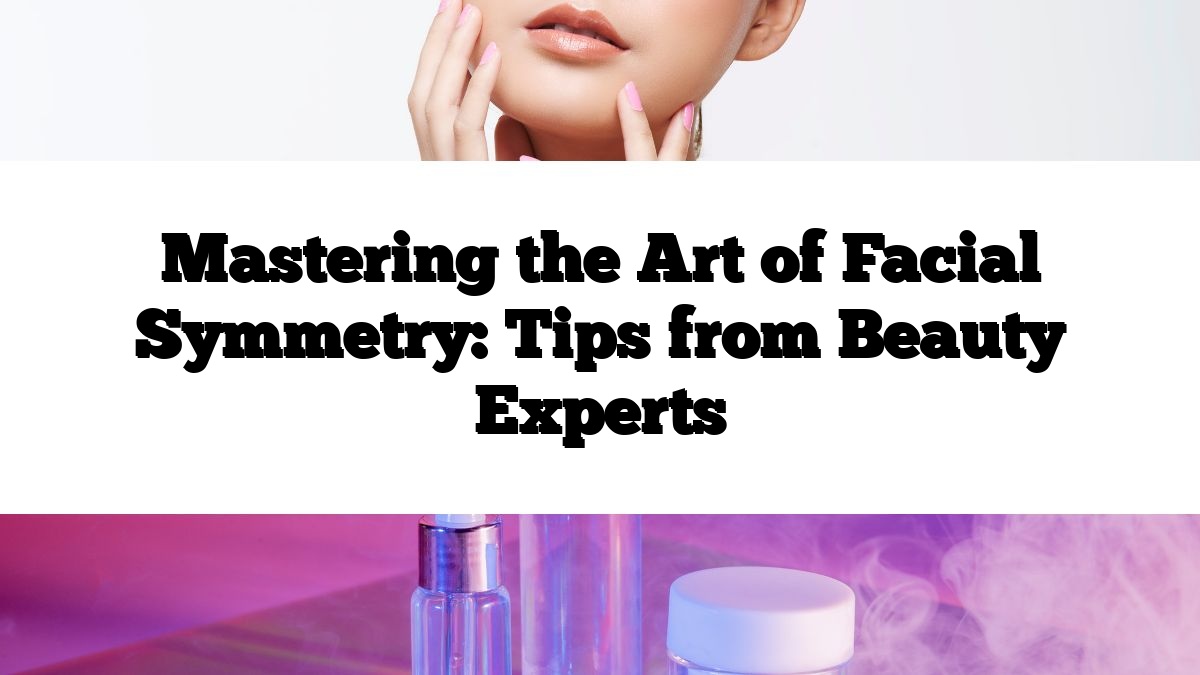 Mastering the Art of Facial Symmetry: Tips from Beauty Experts