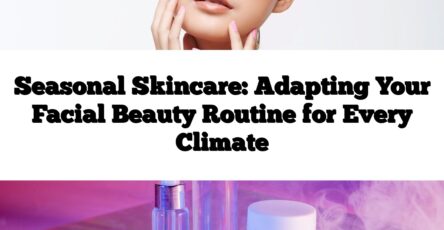 Seasonal Skincare: Adapting Your Facial Beauty Routine for Every Climate