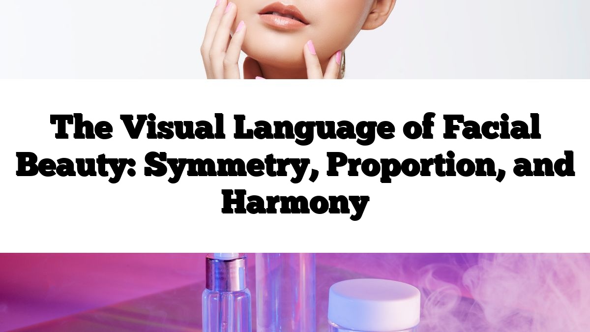 The Visual Language of Facial Beauty: Symmetry, Proportion, and Harmony