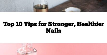 Top 10 Tips for Stronger, Healthier Nails